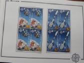 Europa Cept 1991m. p. ženklai kosmosas kvartblokai - nuotraukos Nr. 7