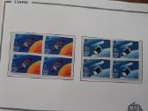 Europa Cept 1991m. p. ženklai kosmosas kvartblokai - nuotraukos Nr. 8