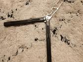 Maxace Phantom Black balisong trainer - nuotraukos Nr. 3