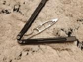 Maxace Phantom Black balisong trainer - nuotraukos Nr. 4