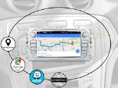 Ford S-max Mondeo 2007-12 Android multimedia WiFi - nuotraukos Nr. 11