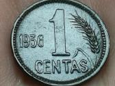 1936 centai, penki ir vienas lietuviški centai - nuotraukos Nr. 22
