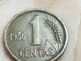 1936 centai, penki ir vienas lietuviški centai - nuotraukos Nr. 30