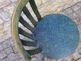 Vintažinė mid century autorinė kėdė - nuotraukos Nr. 15