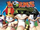„worms“ žaidimo kirmėliukai. - nuotraukos Nr. 2