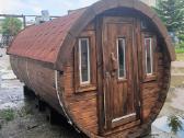 Lauko pirtis bačka - apvali sauna kubilas 4m ilgio - nuotraukos Nr. 2