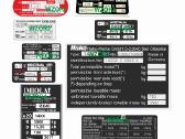 Aukštos kokybės Vin kodo lentelės (lipduko) kopija - nuotraukos Nr. 13