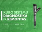 Dpf filtrų valymas. Purkštukų patikra ir remontas.