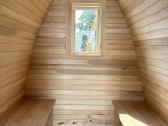 Pirtelė is karkaso. Apšiltinta. Vidus-juodalksnis. - nuotraukos Nr. 3