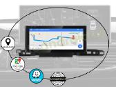 Audi A6 C7 A6l A7 2012-2019 Android multimedia GPS - nuotraukos Nr. 10