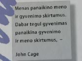 John Cage " Metai nuo pirmadienio " - nuotraukos Nr. 3