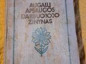Augalų apsaugos darbuotojo žinynas