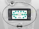 Audi A3 2003-12 Concert imit. Android multimedia - nuotraukos Nr. 12