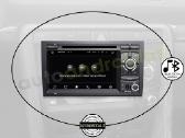 Audi A4 Rns-e 2002-08 Android multimedia GPS/WiFi - nuotraukos Nr. 6