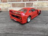 Ferrari F40 Bburago 1:18 made in italy metalinis - nuotraukos Nr. 3