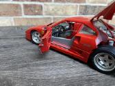 Ferrari F40 Bburago 1:18 made in italy metalinis - nuotraukos Nr. 5