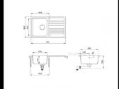 Notus Sq101 -111 Virtuvės Plautuvė 100 Eur - nuotraukos Nr. 2