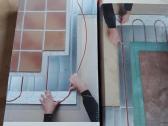 Termoizoliacinė plokštė Raychem šildomoms grindims