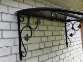 Stogeliai virš lauko durų.prancūziški balkonai - nuotraukos Nr. 12