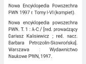 "Nowa encyklopedia powszechna Pwn" 6 tomai 1997 m - nuotraukos Nr. 16