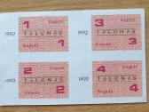 1992 metų maisto talonas Gegužė