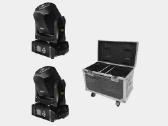 2x LED 100w Spot judančios galvos