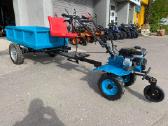 Motoblokas Gtm 10hp + Padargai dovanų + Priekaba