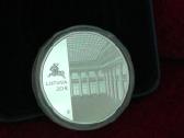 20 € sidabrinė moneta Lietuvos Bankui 100