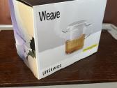 Arbatinukas Weave su porcelianiniu filtru
