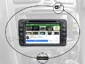 Mercedes Benz C W203 1996-08 Android multimedia Bt - nuotraukos Nr. 3