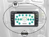 Mercedes Benz C W203 1996-08 Android multimedia Bt - nuotraukos Nr. 12