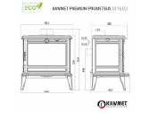 Ketaus krosnelė Kawmet Premium Prometeus S11 Eco - nuotraukos Nr. 10