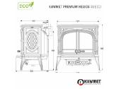 Ketaus krosnelė Kawmet Premium Helios S8 Eco - nuotraukos Nr. 11