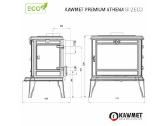 Ketaus krosnelė Kawmet Premium Athena S12 Eco - nuotraukos Nr. 10
