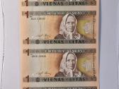 1994 metų 1 litas – iš bankinio lakšto - Pmg - nuotraukos Nr. 14