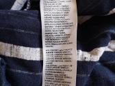 Anthology mėlynos dryžuotos laisvos kelnės su linu - nuotraukos Nr. 6