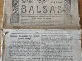 1918 m. laikraštis Darbo balsas