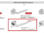 Erkado durys naujos pilnas komp. 1vnt spalva Balta - nuotraukos Nr. 5