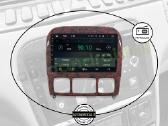 Mercedes S W220 1998-05 Android multimedia GPS/bt - nuotraukos Nr. 4