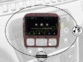 Mercedes S W220 1998-05 Android multimedia GPS/bt - nuotraukos Nr. 6