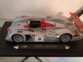 Audi R8-r Le Mans Mastelis: 1:18 sportinis