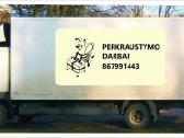 Senu baldu šiukšlių išvežimas perkraustymas
