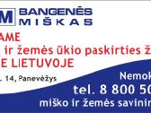 Perkame mišką, žemę visoje lietuvoje