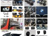 Bmw emblemos, Audi S-line, Mercedes Amg, dalys.
