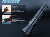 Trustfire T40r, 550 m švietimas, svoris 103 gramai - nuotraukos Nr. 7