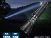 Trustfire T40r, 550 m švietimas, svoris 103 gramai