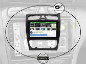 Mercedes 1996-08 C W203 Clk Ml Android multimedia - nuotraukos Nr. 3