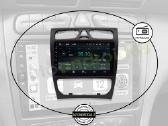 Mercedes 1996-08 C W203 Clk Ml Android multimedia - nuotraukos Nr. 4