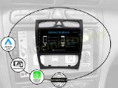 Mercedes 1996-08 C W203 Clk Ml Android multimedia - nuotraukos Nr. 10