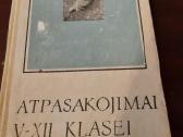 Literatūros senesni vadovėliai